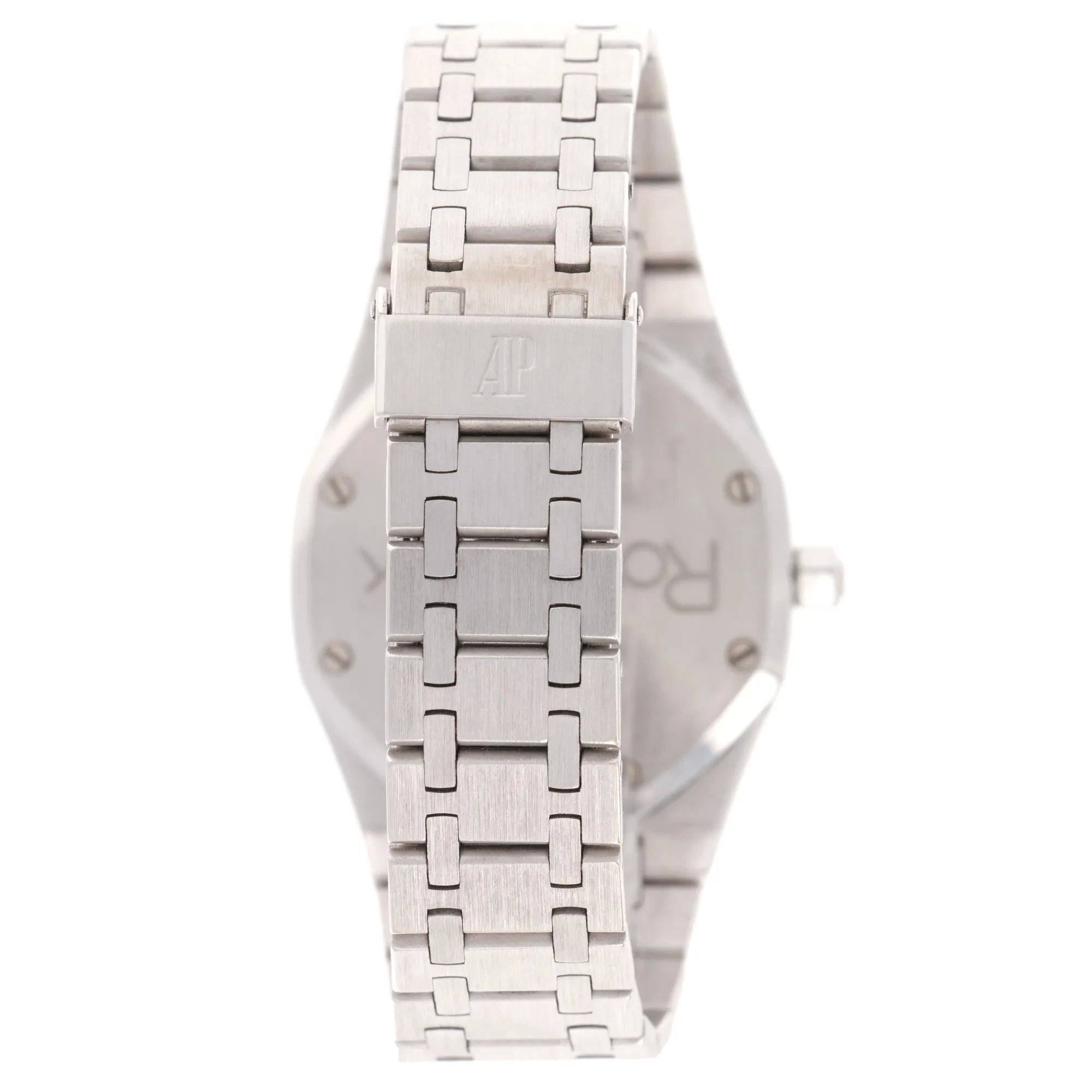 Audemars Piguet White Gold Royal Oak Day-Date Moonphase Diamond Watch