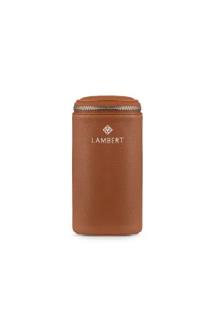 Lambert Vegan Leather Bottle Holder - IVY