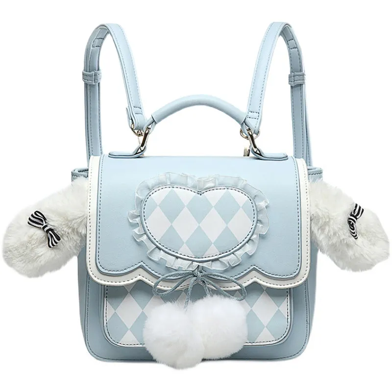 Plush Ear Backpack UB98069
