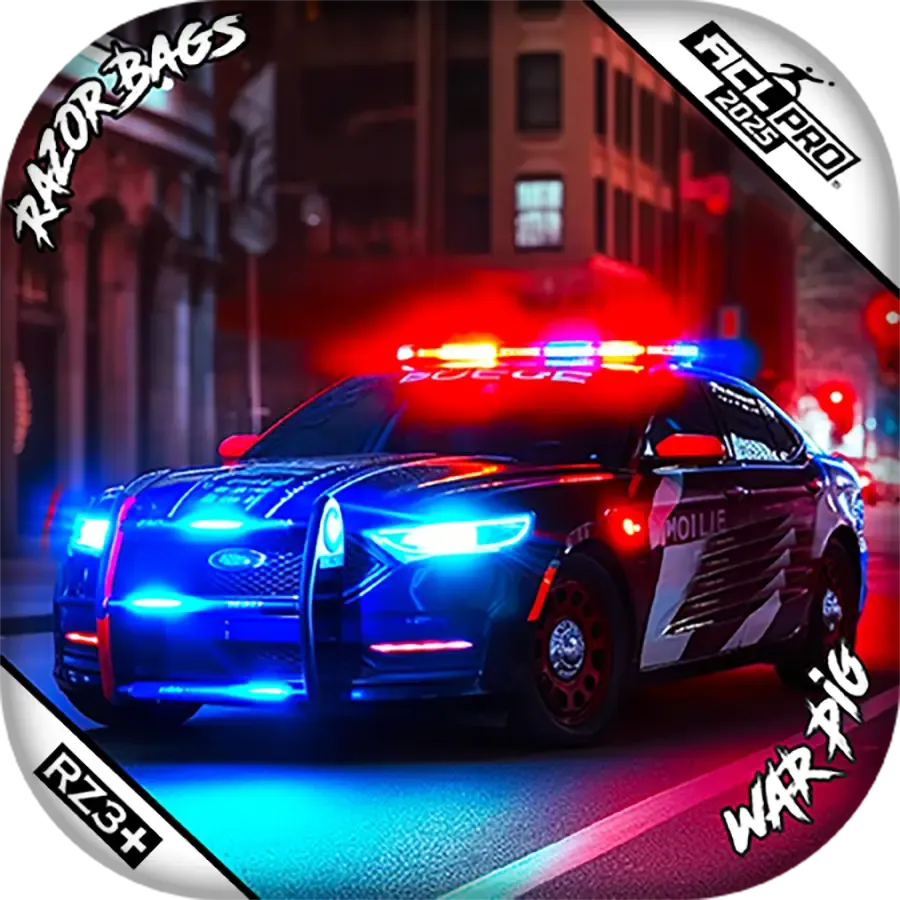 War Pig | Hero Police | ACL PRO Razor Cornhole Bags